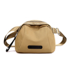 Anti theft body bag for women waterproof recycled rpet messenger shoulder bag with adjustable shoulder strap