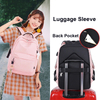 Lightweight School Rucksack Back Pack Classic Black School Backpack for Boys And Girls Waterproof Casual Daypack