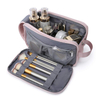 Large Capacity Waterproof Pouch Bag Cosmetic Travel Toiletry Organizer Dopp Kit Makeup Bags Custom for Women with Carry Handle