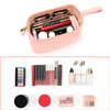 Custom Logo Portable Travel Makeup Bag Women Small Cosmetic Bags Storage Organizer for Purse Everyday Use