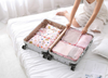 Custom 6 Set Luggage Cloth Underwear Shoe Packaging Organizer Storage Full Printing Girls Lady Packing Cubes