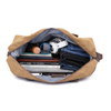 Custom Men Duffel Travel Bag with Luggage Sleeve Waterpoof Shoulder Weekender Overnight Bag