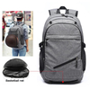 Outdoor Men's Sports Basketball Backpack Bag with USB Charger