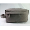 Custom Waterproof Waxed Canvas Toiletry Bag Travel Cosmetic Pouch for Men
