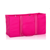Large Solid Color Utility Storage Tote Bag Pocket Organizer