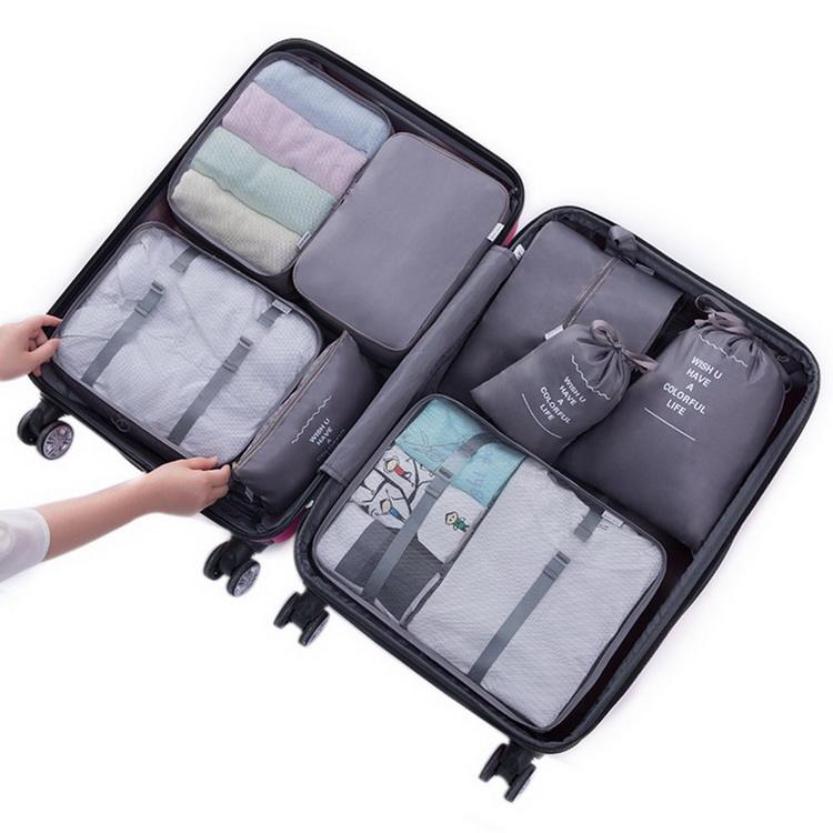 Personalized packing cubes lightweight 7 piece set waterproof customized