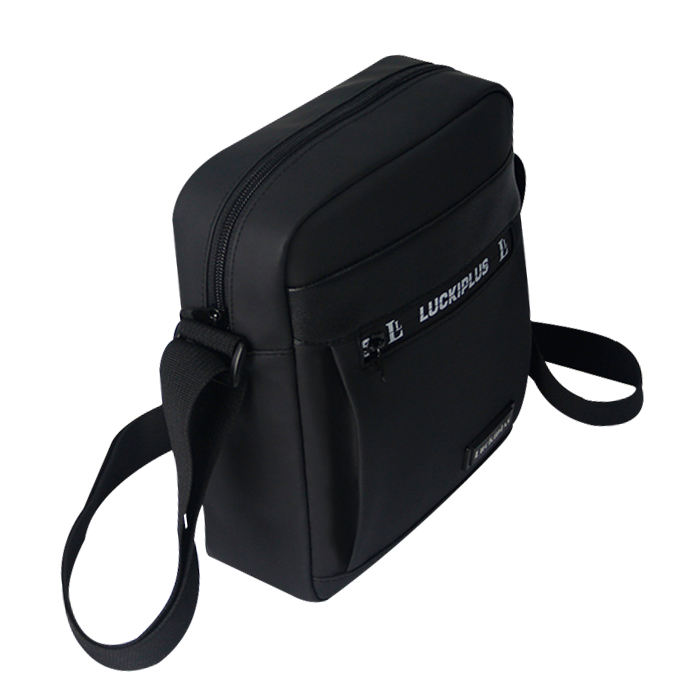 Branded high quality men crossbody sling bag, travel business leather sling bag