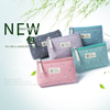 Wholesale Women Toiletry Bag Cotton Canvas Makeup Brushes Private Label Cosmetic Bags Pouch