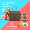 Outdoor Office Men And Women Portable Leakproof Waterproof Cooler Bag Insulated Lunch Bags With Pocket