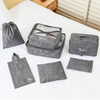 7Pcs Set Packing Cubes Fashionable Packing Cube Travel Organizer 2022 New Arrival Suitcase Organizer