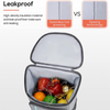 Outdoor Gray Picnic Hiking Customize Logo Insulated Backpack Cooler Lunch Bag Thermal Zipper Coolers Bags