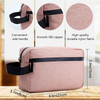 Waterproof Custom Color Nylon Make Up Storage Zipper Organizer Cosmetic Bag Toiletry Bags For Women