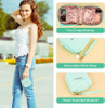 Small Cosmetic Bags Portable Sanitary Napkin Storage Tampons Holder Period Makeup Pouch Bag for Teen Girls