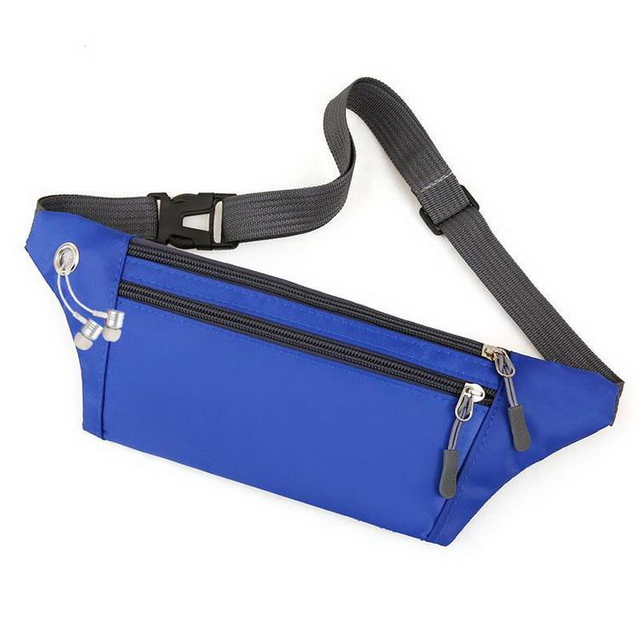 Running Sports Waist Bag Wholesale Adjustable Strap Water Resistant Fanny Pack Custom for Walking Jogging