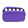 Customized 5ml 10ml 15ml Essential Oil Bottles Carrying Bag Small Travel Organizer Pouch