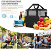 Large Custom Travel Soft Side Cooler Bag Insulated Food Drinks Beer Cans Picnic Thermal Insulation Shoulder Bag with Ice Pack
