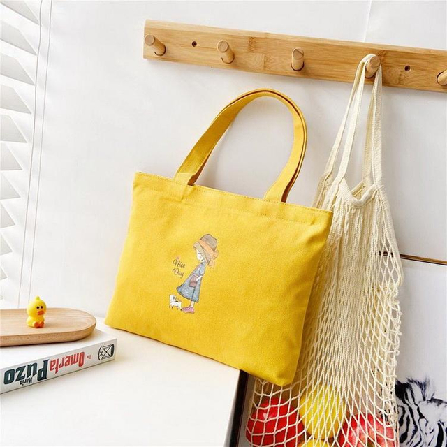 Recycled Cotton Tote Bags with Customer Print Logo Eco Friendly Canvas Tote Bag Wholesale