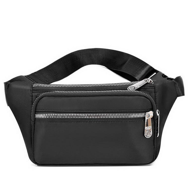 High Quality Water Resistant Nylon Waist Bag Fanny Pack 2022 Modern Bum Bag for Men Women Custom Logo