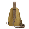Crossbody Shoulder Bags Sling Bag for Men Outdoor Travel Hiking Daypack Casual Chest Backpack with USB Cable Yellow Cheap Wholesale