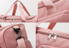 Durable Custom Logo Gym Bag With Shoe Compartment Dance Weekender Dance Duffle Sport Bag For Gym Women