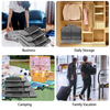 4pcs Compression Travel Outdoor Portable Cloth Packaging Storage Organizer Waterproof Men Packing Cube Set