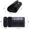 Private Label Portable Brushes Cosmetic bag Roll Up Make Up Brush Organizer Makeup Brush Bag Pouch For Woman, Girls