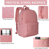 Classic Stylish Water Resistant Cute Casual School Travel Laptop Backpack