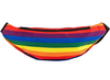 2022 Promotion Custom Logo Oem Waterproof Women Girls Waist Bags Rainbow Fanny Pack With Extension Belt