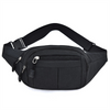 Fanny Pack Waterproof Outdoor Sports Bag Canvas Pouch Pockets Waist Bag Fanny Pouch Crossbody Male Banana Bag