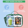 Digital Printing Kids Lunch Tote Bag Thermal Bag Custom Logo with Shoulder Strap
