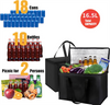 Insulated Food Delivery Bag Cooler Bags Insulated for Travel Pizza Delivery Bags for Cold And Hot Food
