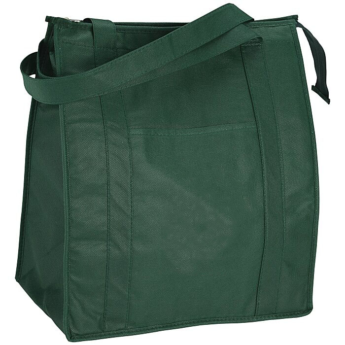Customized Portable Eco Friendly Folding Insulated Grocery Tote