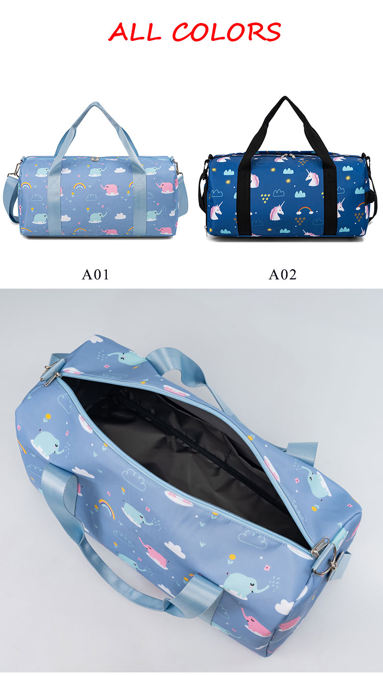 Custom Print Kids Sport Gym Duffel Bag Product Details