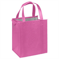 Non-Woven Thermal Large Ice Cooler Lunch Bag for Daily Use Insulated Aluminum Foil PP Soft Lunch Picnic Fold Able Cooler Bags