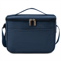Customized Thermal Aluminum Foil Food Lunch Cooler Bag Portable Promotional Insulated Lunch Bag for Women