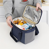 Customized Logo Tote Cooler Bags Portable Thermal Insulated Lunch Bags Waterproof Lunch Bags
