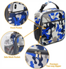Insulated Lunch Bag Camo Cooler Bag Portable Carrying Lunch Box Bag