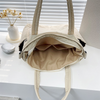 Custom Quilted Puffy Handbag Portable Winter Down Nylon Padded Shoulder Bag Tote Bag for Women