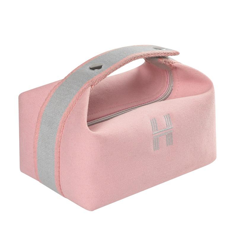 WellPromotion Canvas Cosmetic Pouch