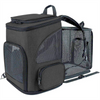Best Selling Outdoor Travel Expandable Pet Backpack Cats Puppy With Ventilated Breathable Mesh Expandable Bag