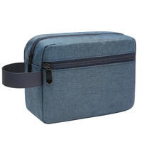 Promotion Simple Mens Toiletry Bag Waterproof Custom Logo Wholesale Factory Price Travel Toiletry Cosmetic Bag
