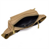 Custom Logo Sports Wear-resistant Oxford Cloth Cashier Daypack Travel Waist Bag Women Adjustable Strap Crossbody Bag