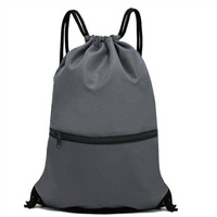 Waterproof Polyester Draw String Bag Wholesale Polyester Drawstring Backpack Promotional Custom Drawstring Bag with logo