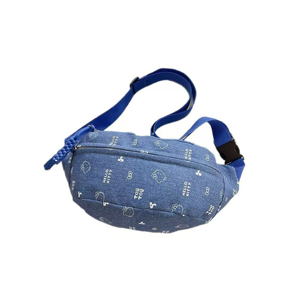 Wholesale Fashion Custom Waterproof Running Belt Bags Women's Cross Body Waist Bag Durable Zipper Cartoon Customizable Fanny