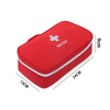 First Aid Bag First Aid Kit Bag Empty For Home Outdoor Travel Camping Hiking Mini Empty Medical Storage Bag Portable Pouch Red