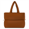 New Arrival Drawstring Quilted Tote Bag for Women Puffer Hobo Handbag Customized Brand Polyester Puffy Tote Bag