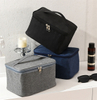 Large Capacity Custom Logo Makeup Organizer Box Portable Toiletries Cosmetic Storage Box