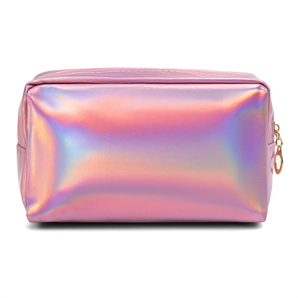 Holo Graphical Cosmetic Bag Makeup Pouch for Women Beauty Bag