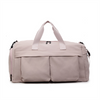Light Weight Classic Oxford Duffel Bag with Zipper Closure Large Capacity Portable & Customizable Size for Unisex Use