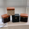 Factory Manufacturer Simple Wholesale Design Custom Logo High Quality Waterproof Pu Portable Leather Cosmetic Bag